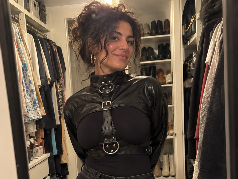 Customer photo from a review of the Half Jacket
