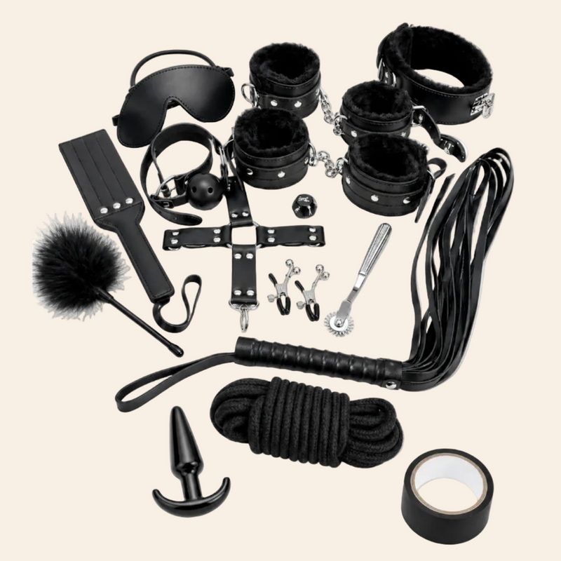 Complete Bondage Kit (15 Piece)