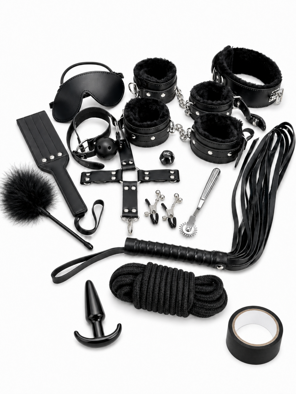 Complete Bondage Kit (15 Piece)