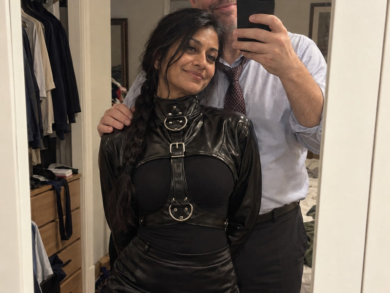 Customer photo from a review of the Half Jacket