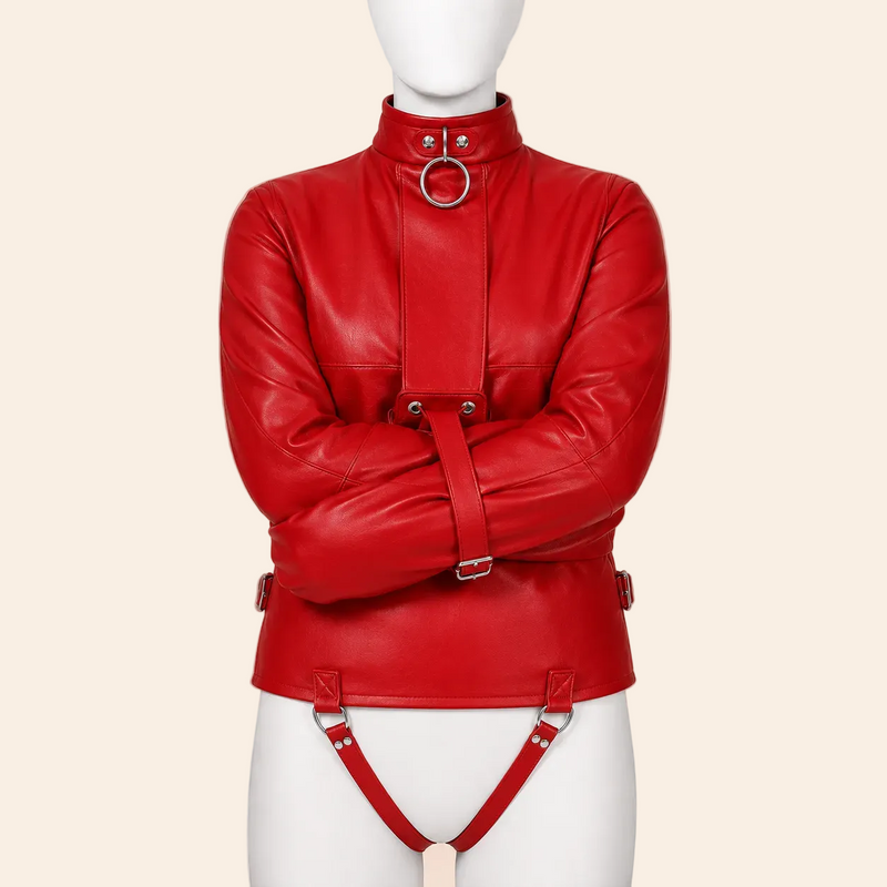 Bondage Jacket in Red